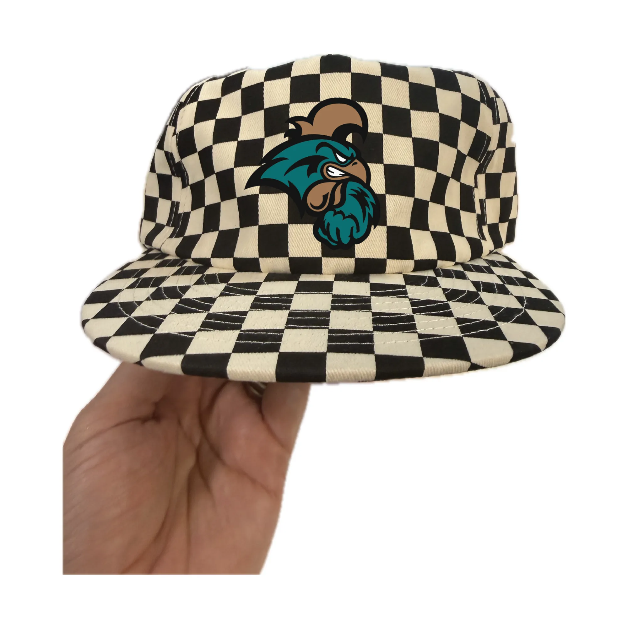Checkered Chanticleer cap